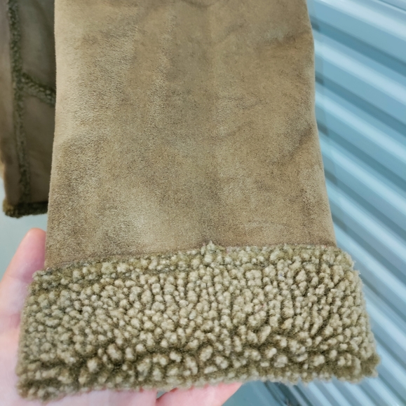 🎉HP🎉🆕L.L. Bean | Sherpa Button Up Women's Coat Longline Size XL Petite - Picture 5 of 16